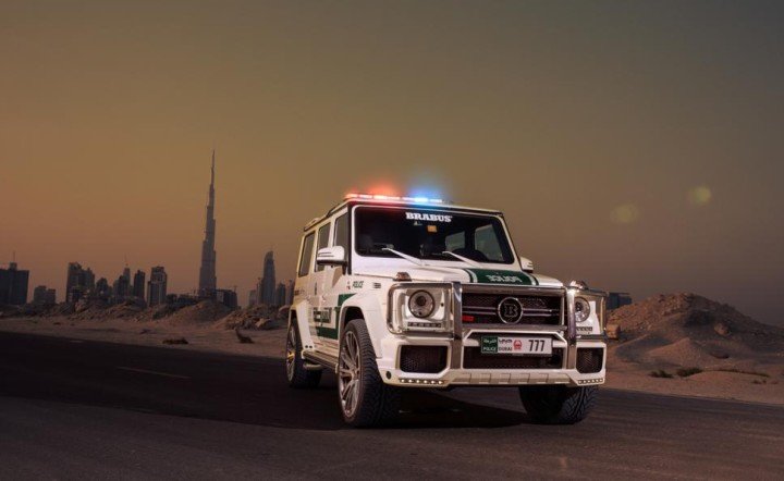 G63 AMG Police Car