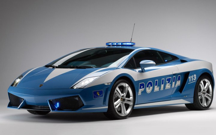 Lamborghini Gallardo Police Car