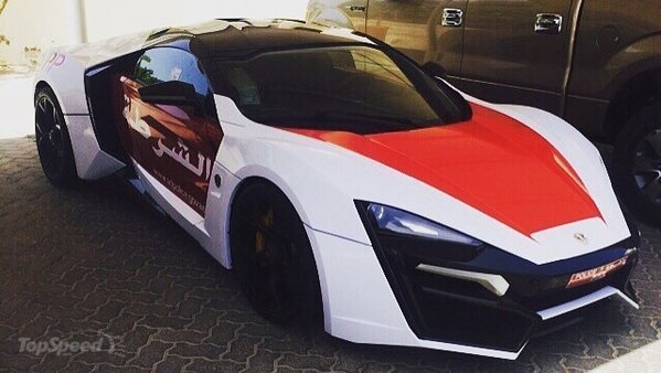 Lykan Hypersport Police Car