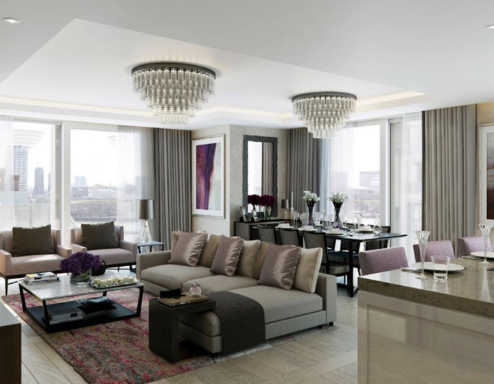 Two Round Crystal Chandeliers