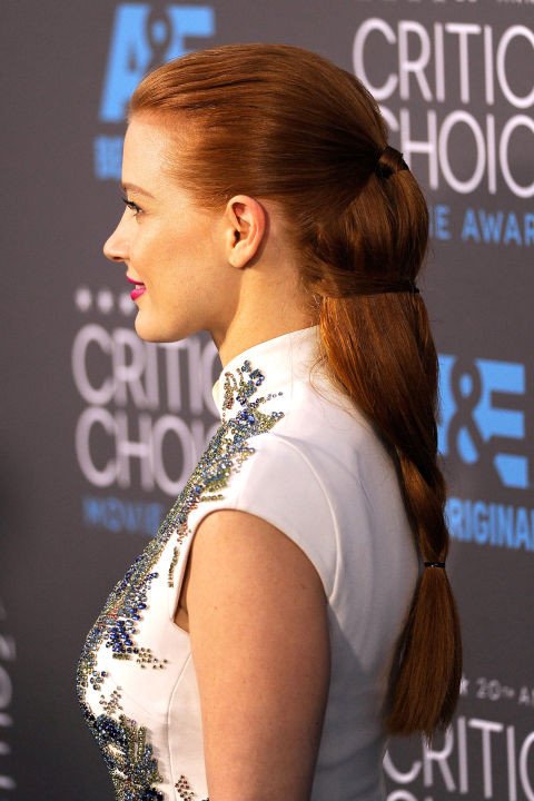 Sections ponytail hairstyle