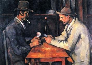 The Card Players Painting