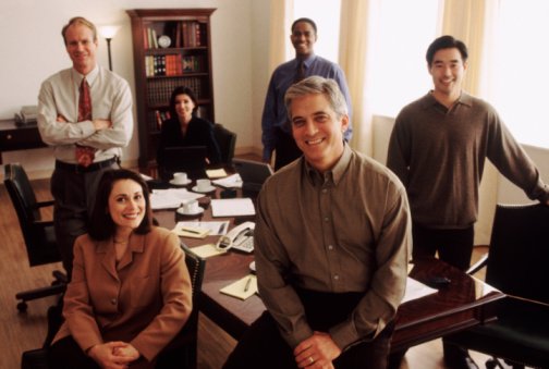 business professionals meeting