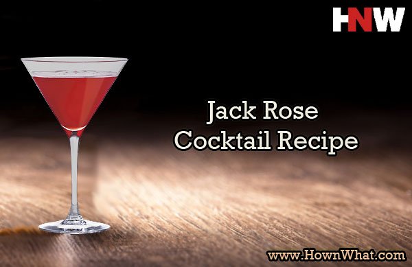 Jack Rose Cocktail Recipe