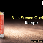Anis Fresco Cocktail on wood table
