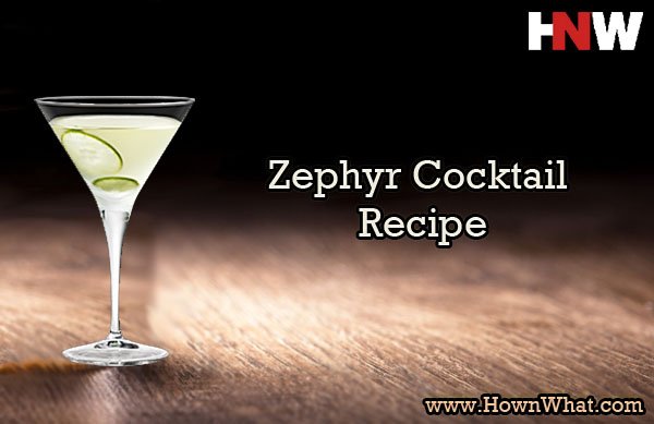 Zephyr Cocktail Recipe